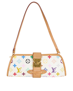 Shirley Shoulder Bag, Canvas, Multi, MI0065, 3*